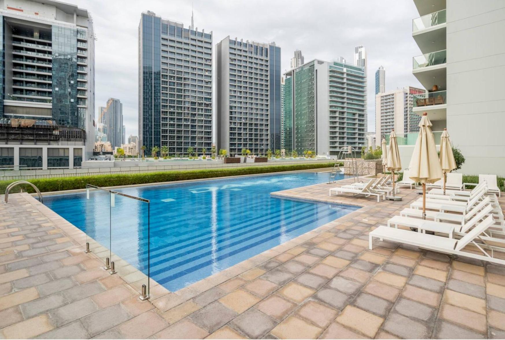 Luxury 2 Bedroom With Burj Khalifa View Дубай Экстерьер фото