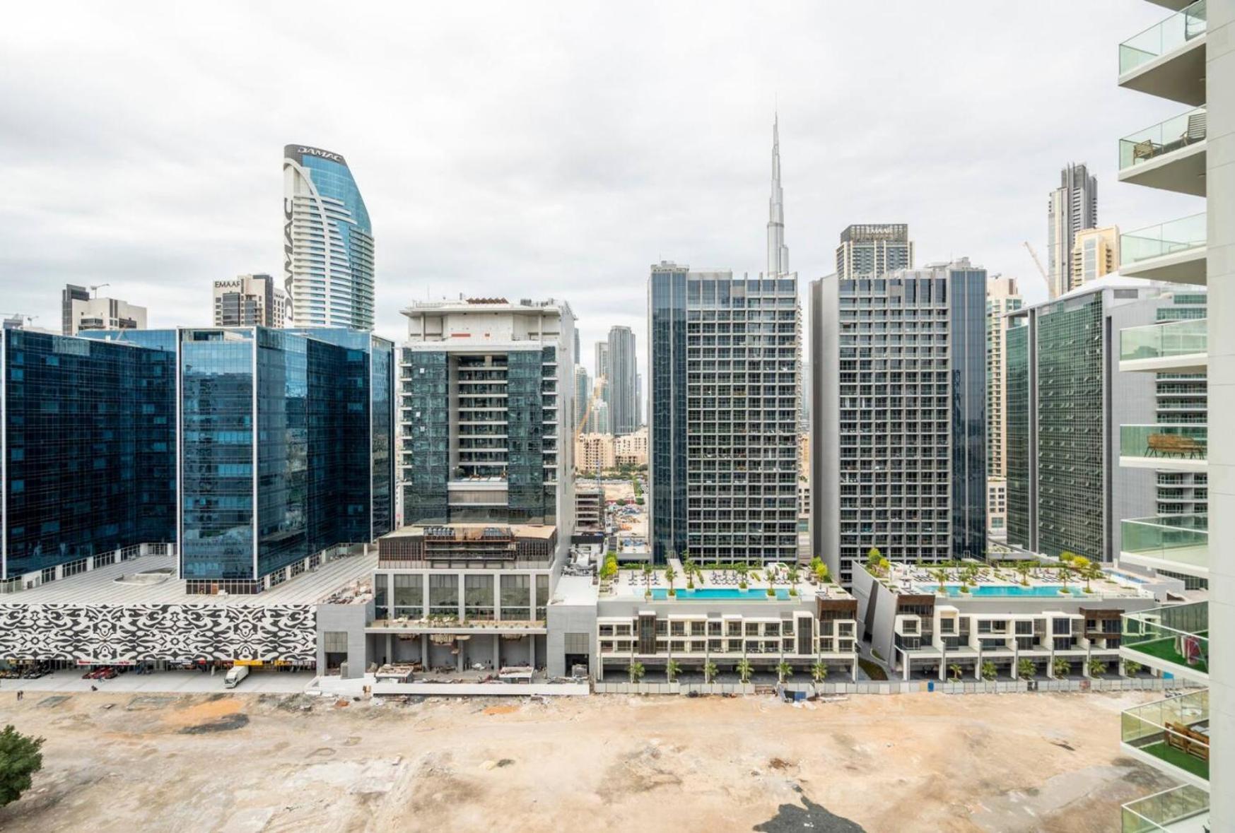 Luxury 2 Bedroom With Burj Khalifa View Дубай Экстерьер фото