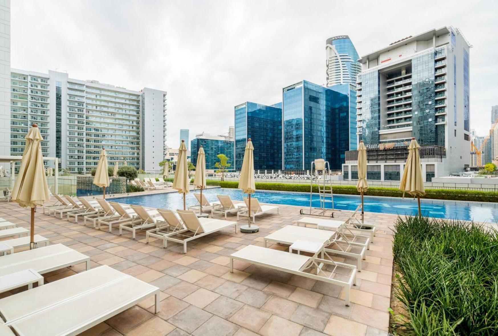 Luxury 2 Bedroom With Burj Khalifa View Дубай Экстерьер фото